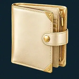 Leather bifold wallet — Winshark Casino