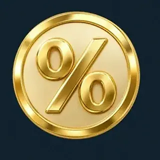 Gold percent coin — Winshark Casino