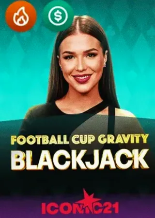 Football Cup Gravity Blackjack live game cover