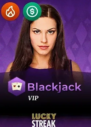 Blackjack VIP live game cover