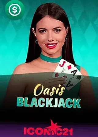 Oasis Blackjack live game cover