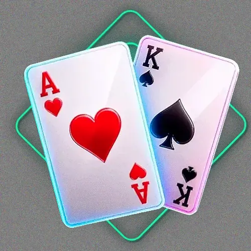 Ace and king playing cards