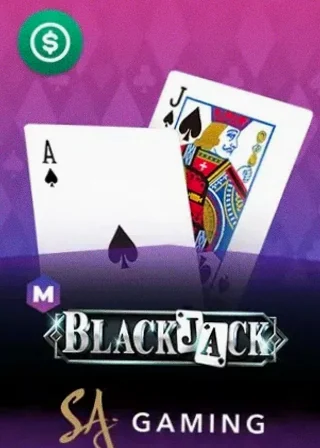 M Blackjack live game cover