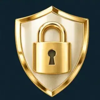 Shield with padlock — Winshark Casino