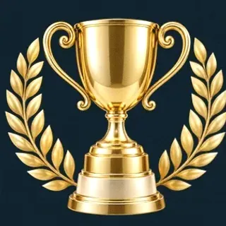 Gold trophy cup — Winshark Casino