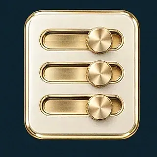 Three-knob control panel — Winshark Casino