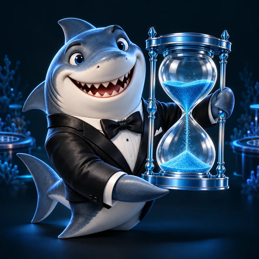 Ornate hourglass — Winshark Casino
