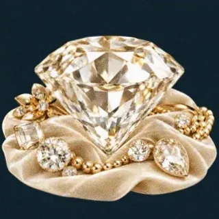 Faceted diamond gemstone — Winshark Casino