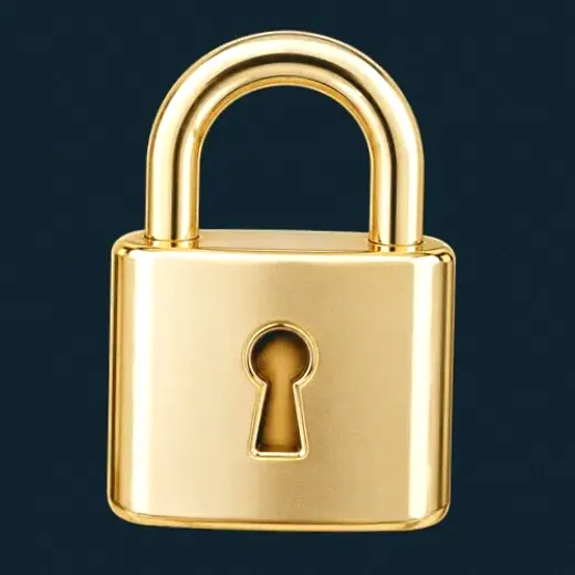 Metal padlock — Winshark Casino