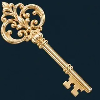 Ornate antique key — Winshark Casino